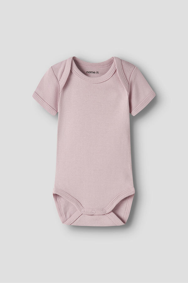 Name it Pack de 3 bodies coraz&oacute;n rosa