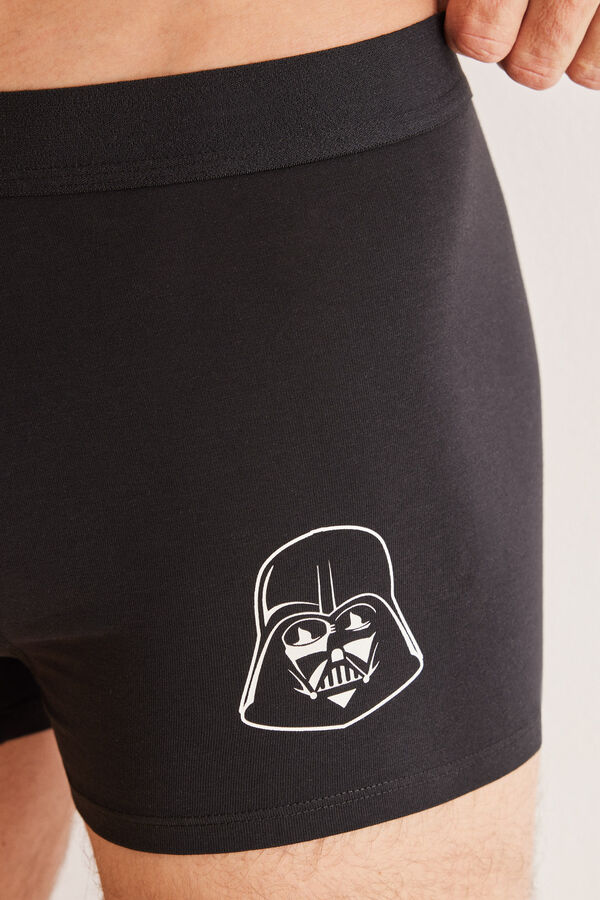 Womensecret Pack of 2 cotton Star Wars boxers black