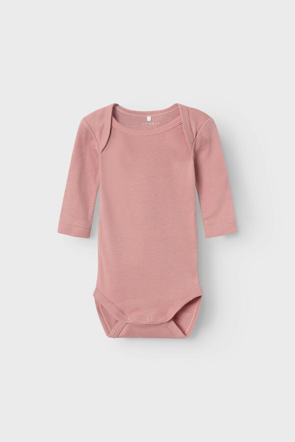 Name it Pack of baby girl heart bodysuits white