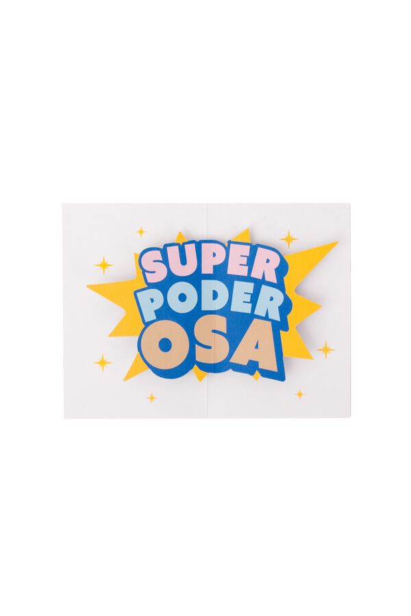 Mr. Wonderful Postcard - Mum, you are... SUPERPOWERFUL printed