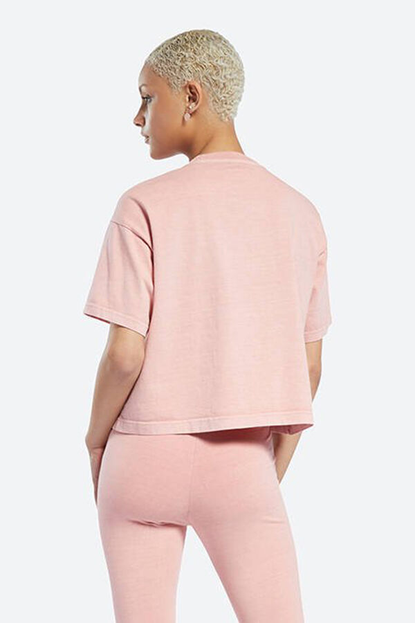Womensecret Camiseta crop rosa