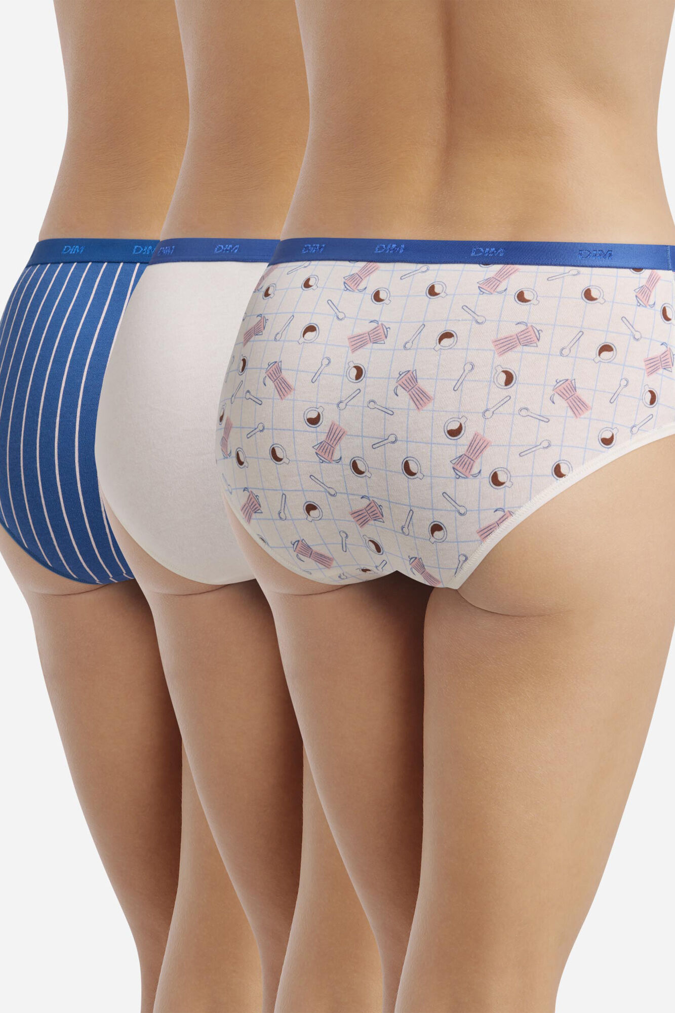 DIM Pack de 3 b&oacute;xers DIM Pockets Coton