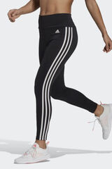 Womensecret Adidas Wms Hig Rise 3-Stripes 7/8 Tight Black/White Schwarz