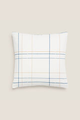 Textura Funda Coj&iacute;n Textura L&iacute;neas blanco