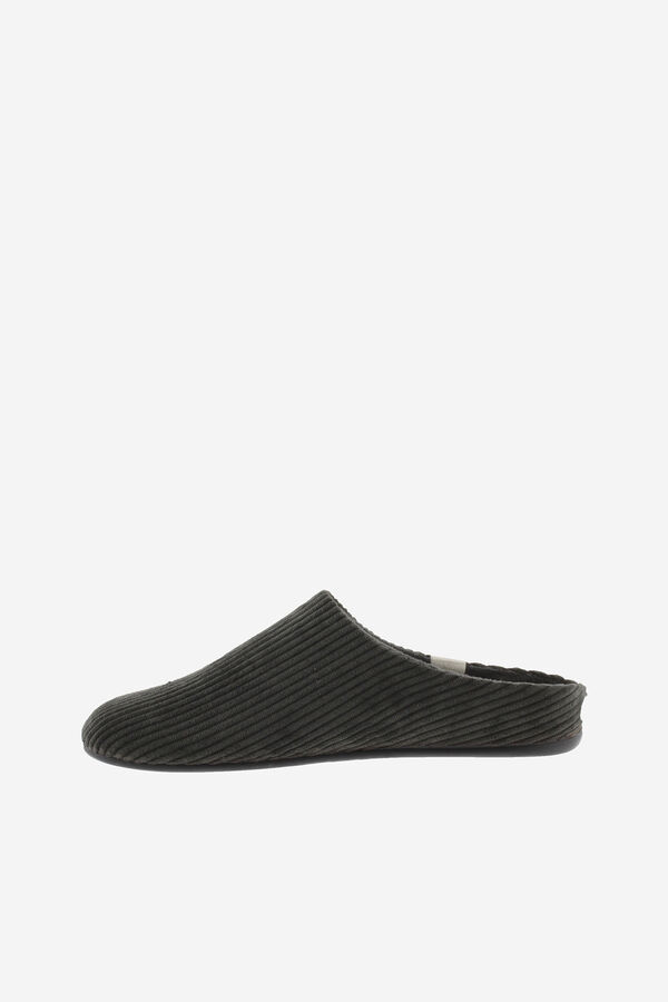 Victoria Victoria Norte corduroy slippers black