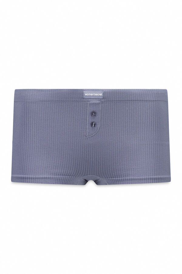 Women'secret Light blue seamless boxers blue