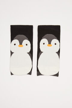 Womensecret 2-pack cotton penguin socks printed