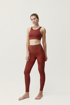 Womensecret Legging Yuto Caoba/Desert burdeos