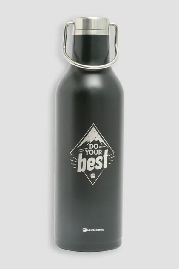 Womensecret Thermal bottle - Do your best Crna