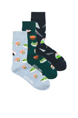 Jack & Jones 3-pack sushi socks blue
