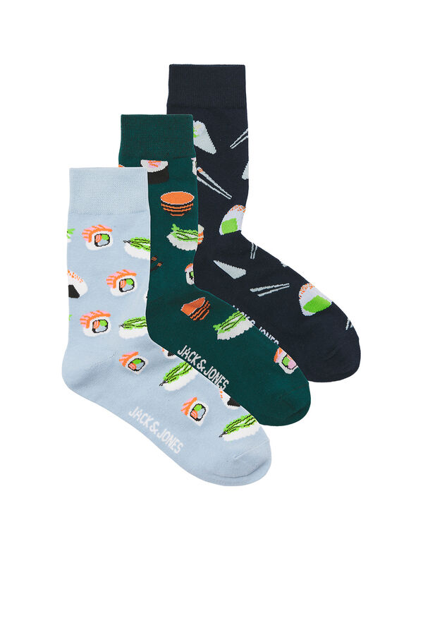 Jack & Jones 3-pack sushi socks blue