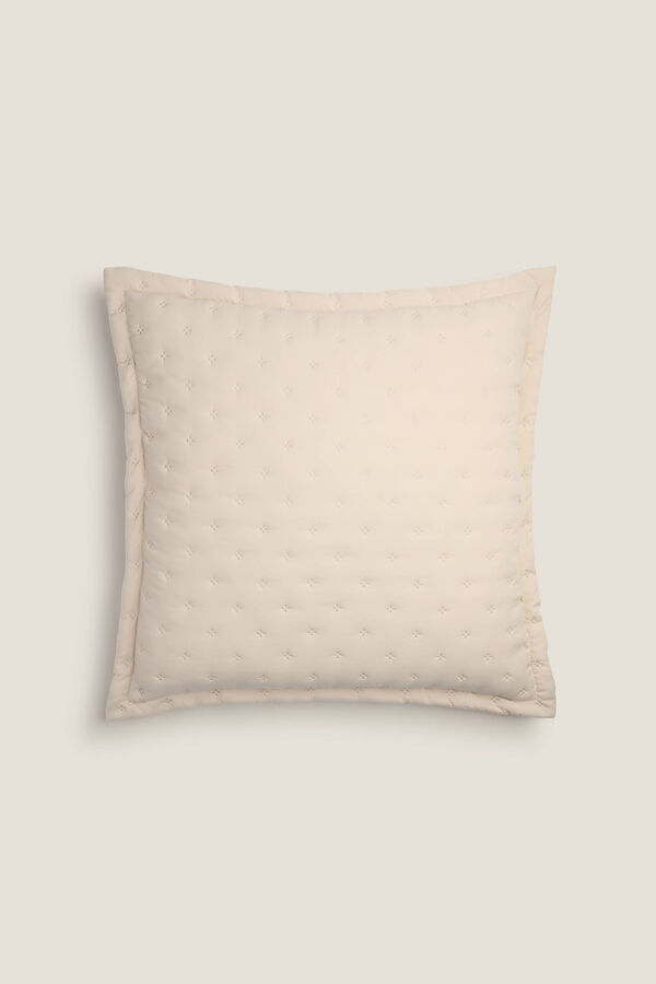 Womensecret Reversible quilted cushion cover barna