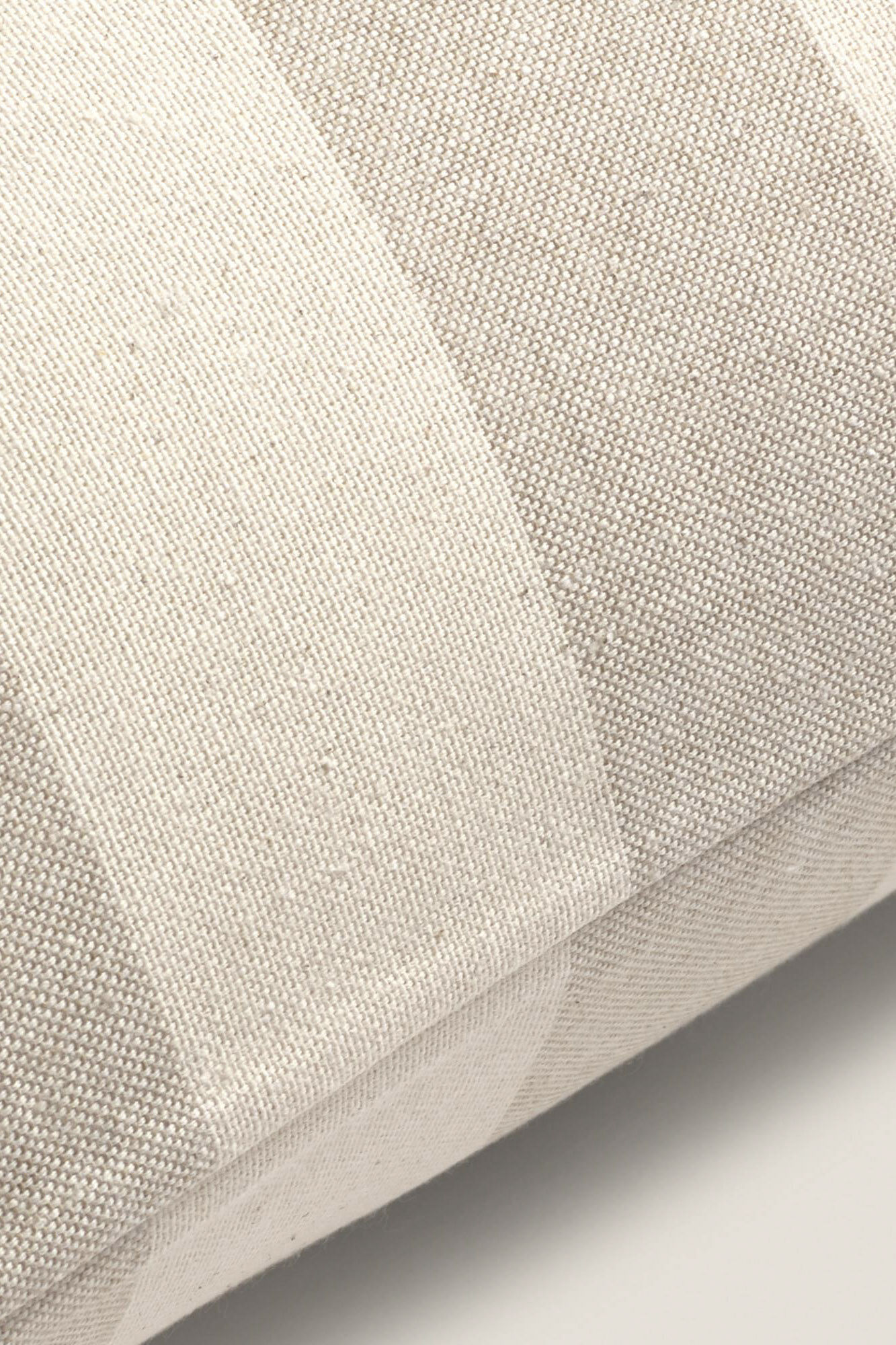 Textura Capa travesseiro 100% algod&atilde;o riscas 30 x 50 cm.