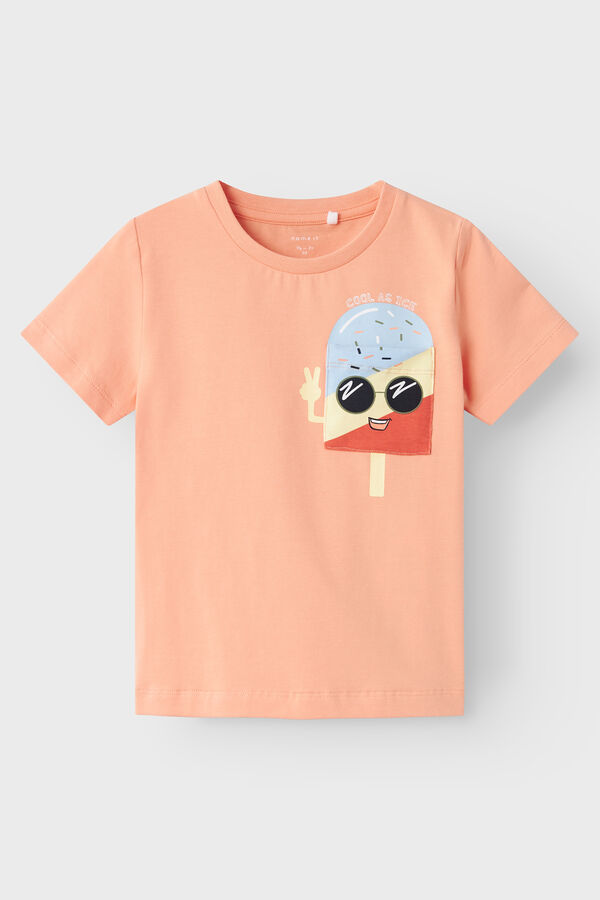 Womensecret Boy's T-shirt with print rózsaszín