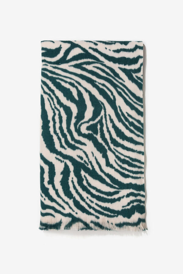 Womensecret Printed scarf Grün