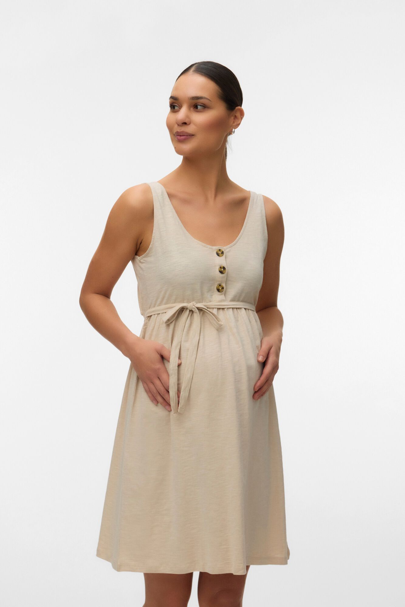 Mamalicious Maternity and breastfeeding short dress