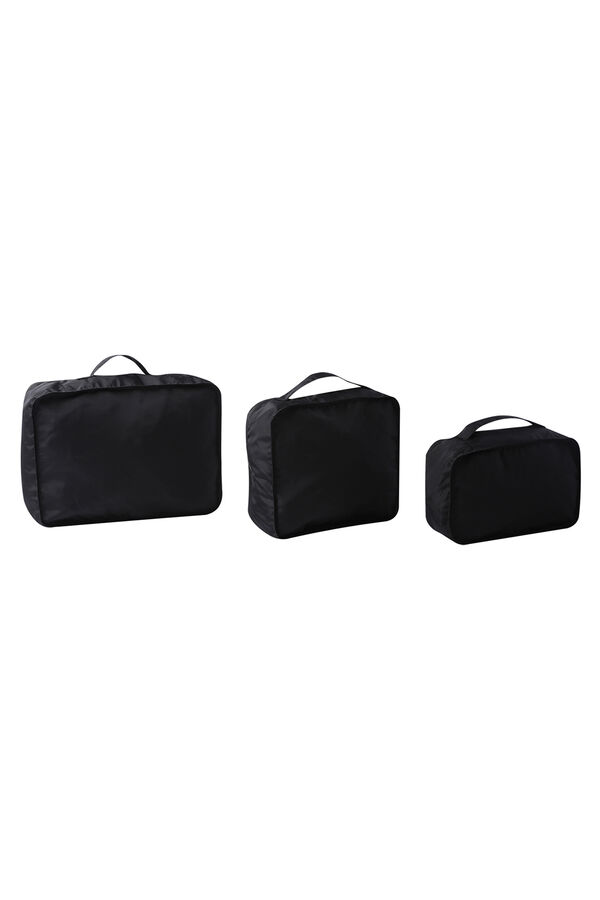 Totto Organiseur de voyage 6 cubes de rangement noir