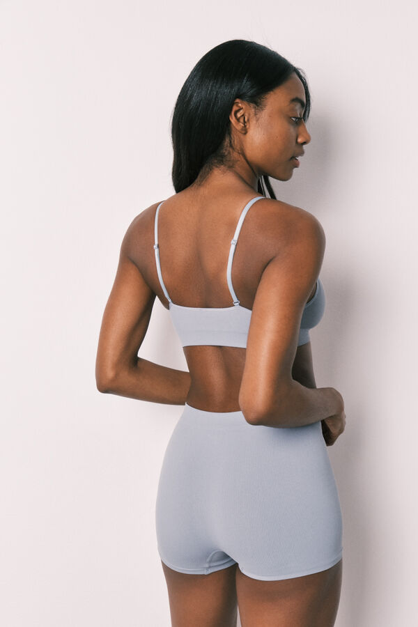 Women'secret Blue seamless boxers blue