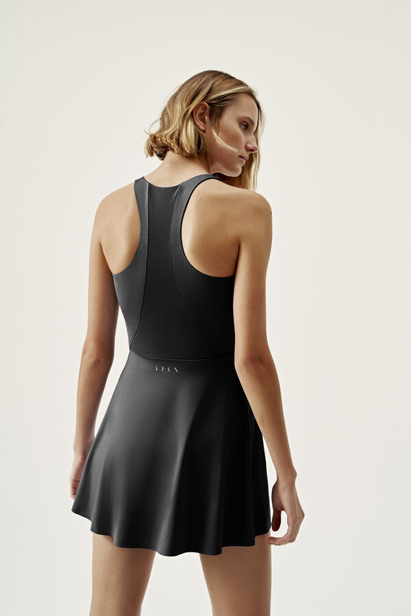 Womensecret Garros Black Dress Crna
