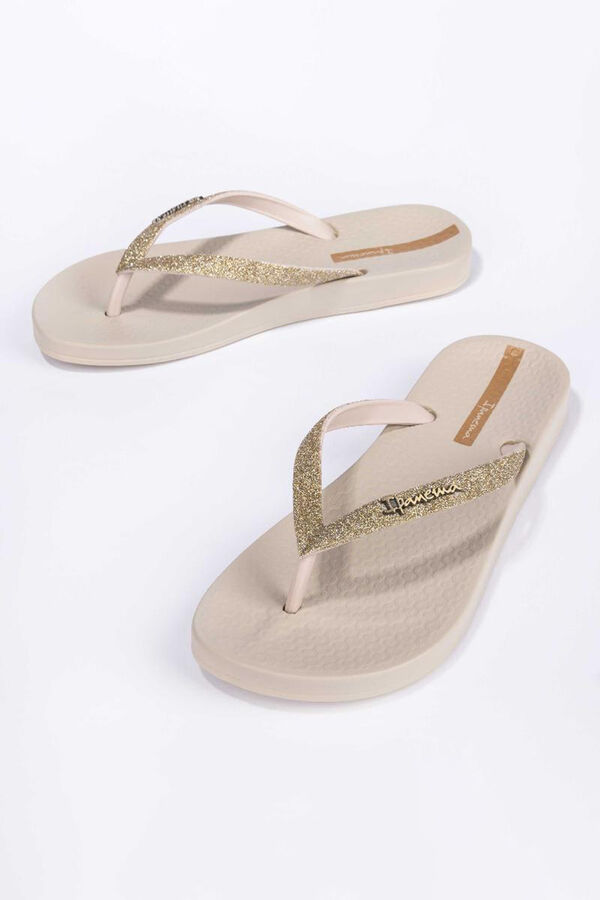 Ipanema Beige lolita flip flops brown