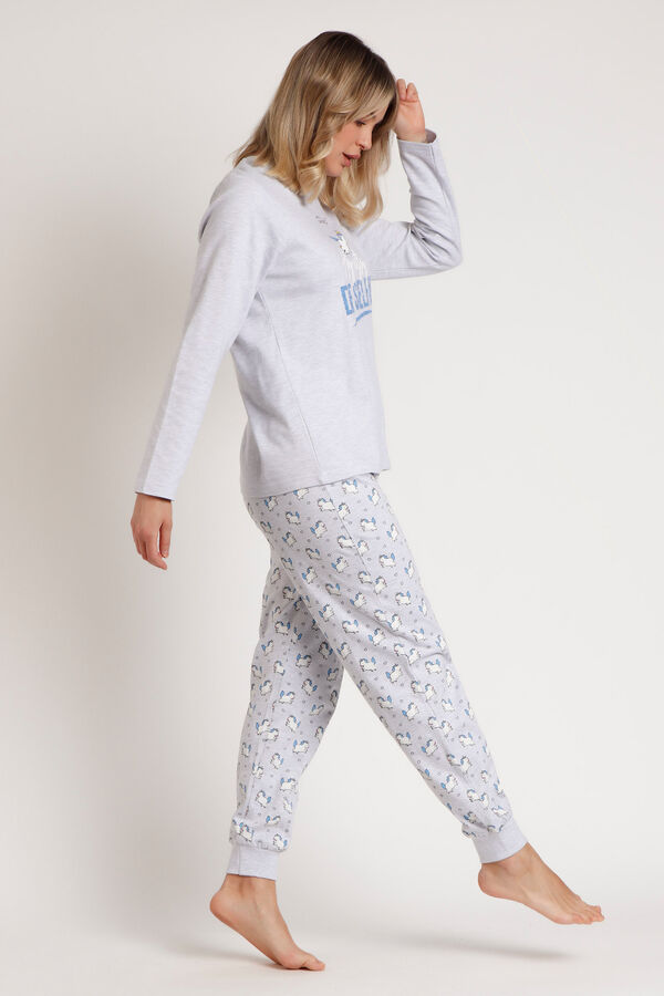 Mr. Wonderful Pajamas Today I'm Selfie grey