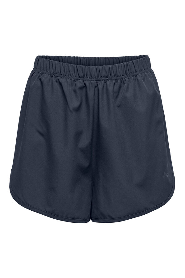 Womensecret Ultralight technical shorts with mesh Plava