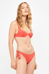 Gisela Braga bikini brasile&ntilde;a ajustable rojo