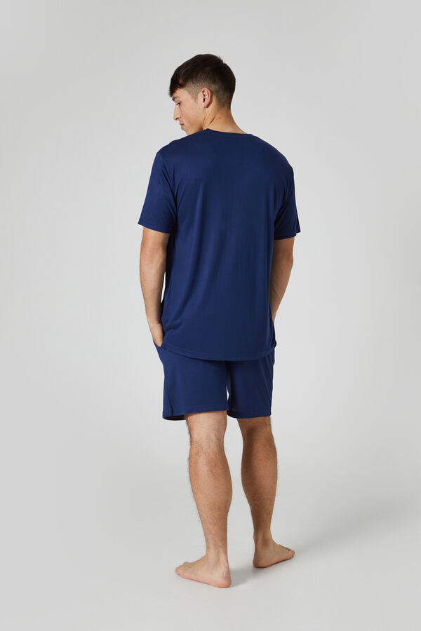 Kiff-Kiff Men's short pyjamas blue