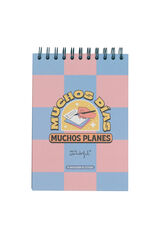 Womensecret Planificador vertical diario - Muchos días, muchos planes estampado