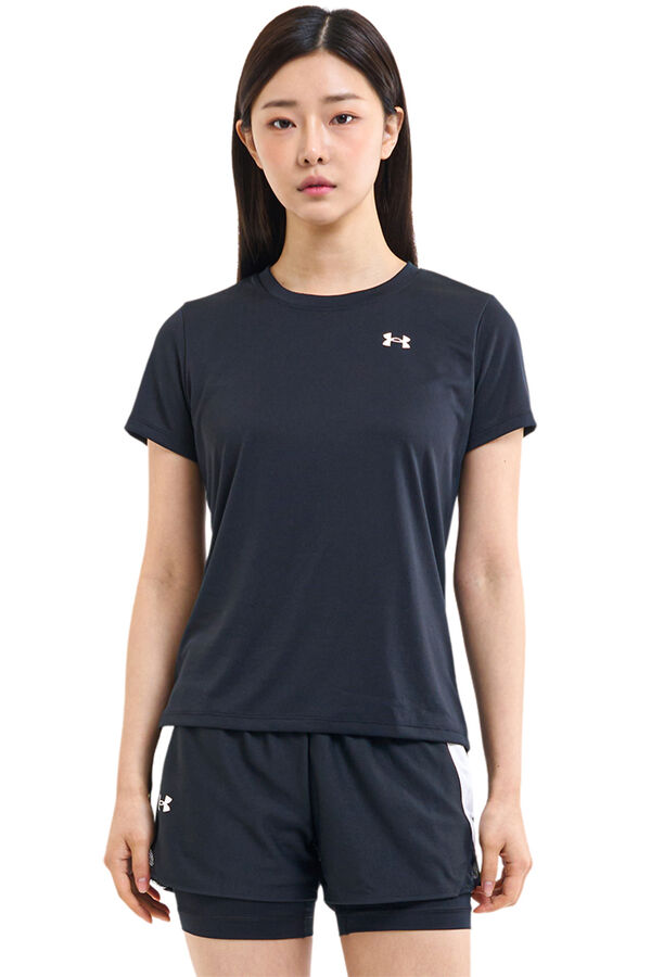 Under Armour Camiseta manga corta t&eacute;cnica negro