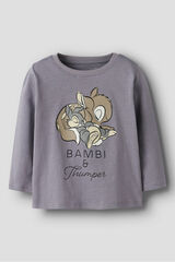 Name it Camiseta Bambi morado/lila