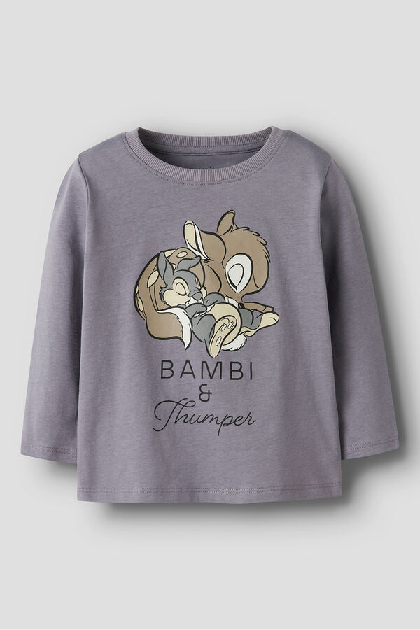 Name it Camiseta Bambi morado/lila