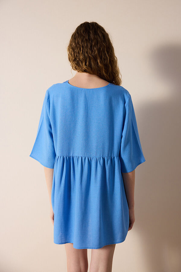 Womensecret Blue Kaftan dress bleu