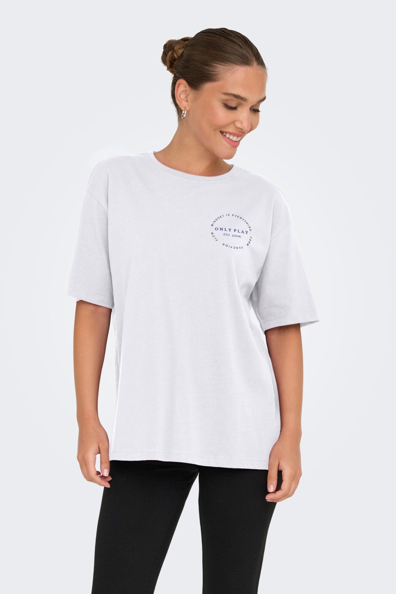 Only Play Oversized T-Shirt aus Bio-Baumwolle