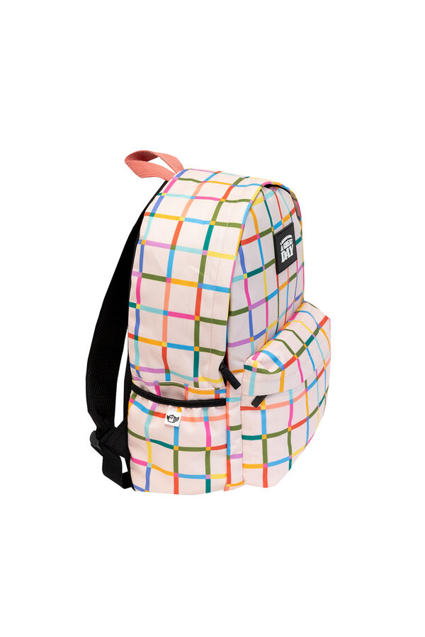 Womensecret Urban beige backpack-Ready for a great day printed