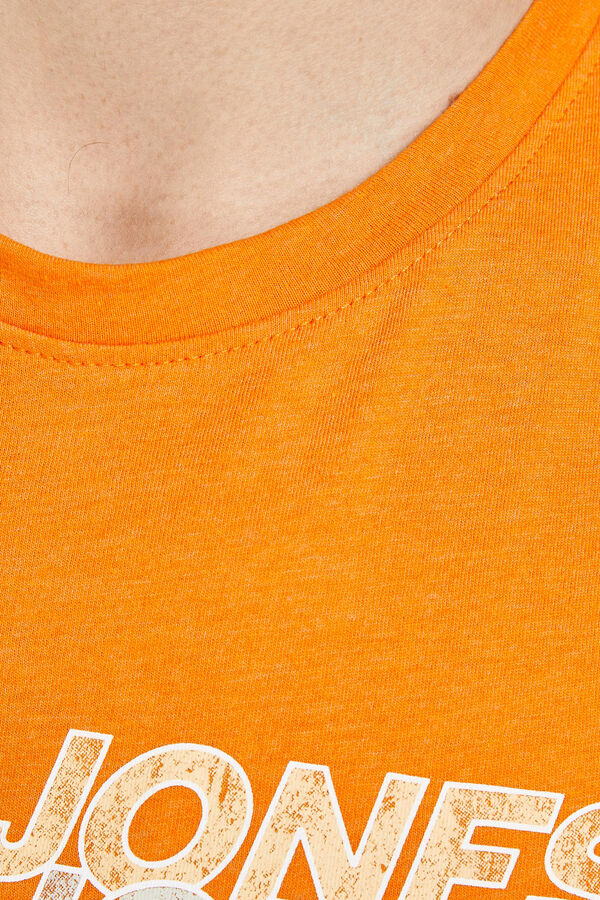 Womensecret Camiseta logo   naranja