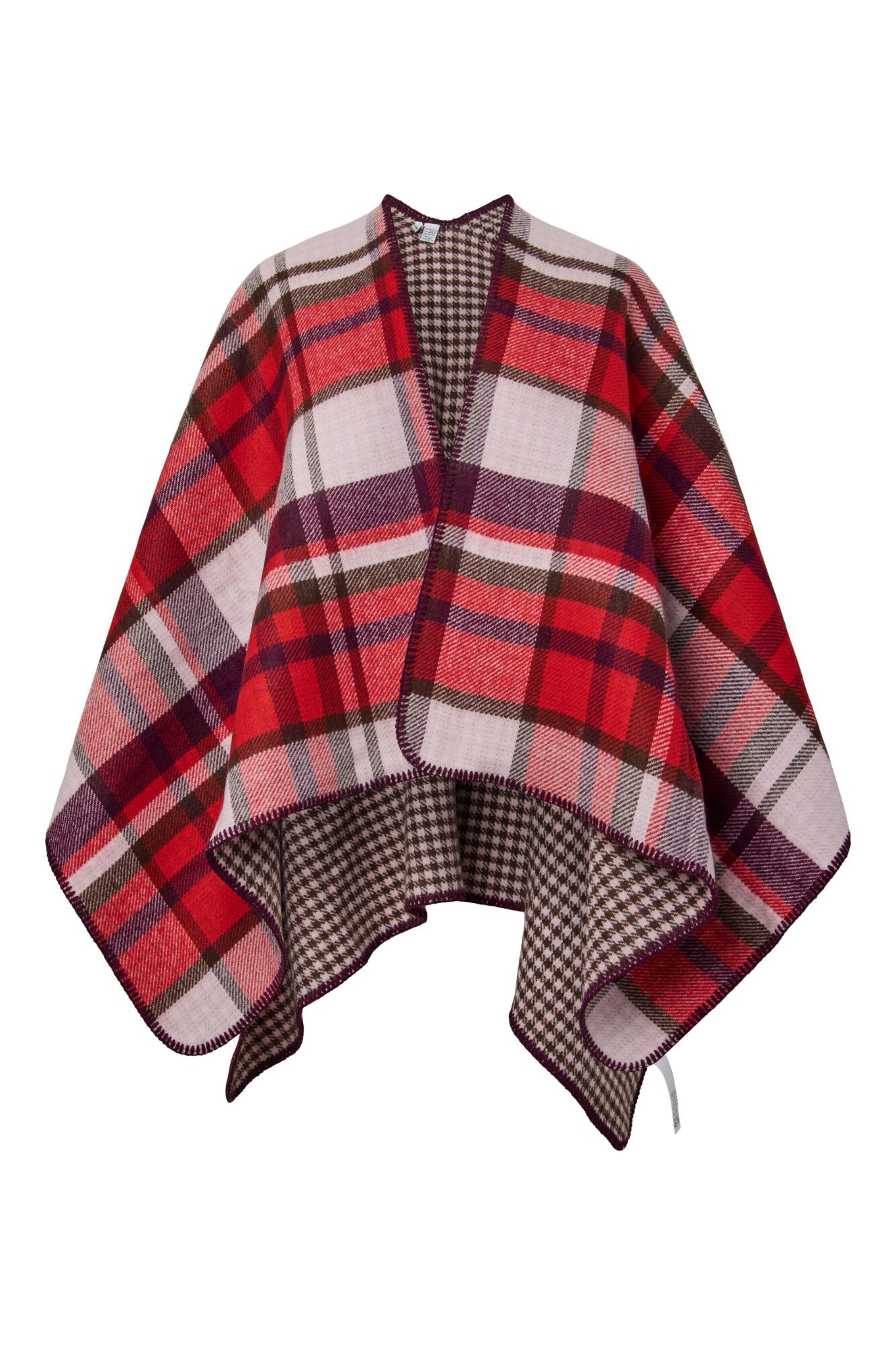 Pieces Poncho reversible