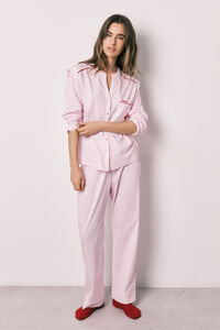 Women'secret Cotton mandarin collar long pyjamas
