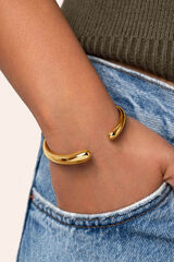 Womensecret Gota steel gold-plated bracelet Žuta
