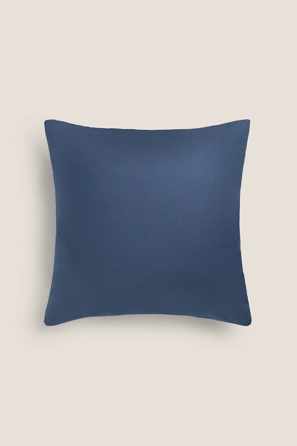 Womensecret Capa travesseiro algodão orgânico 55 x 55 cm. azul