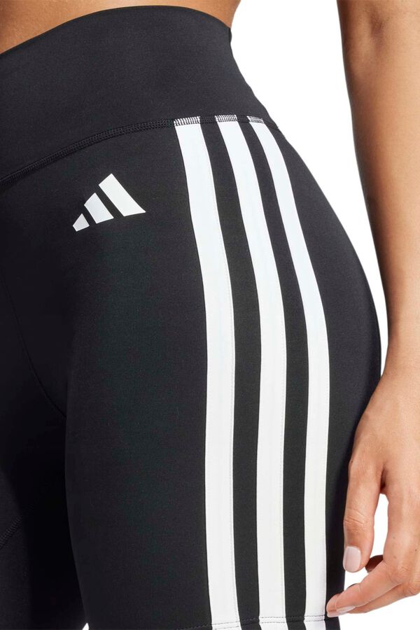 Adidas Mallas cortas Optime 3 bandas negro