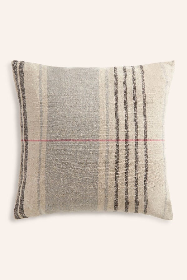 Womensecret Napoli cushion cover with woven stripe design bleu