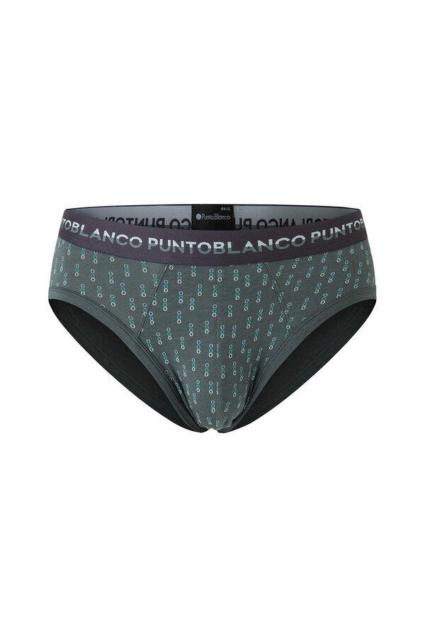 Punto Blanco Pack 2 slips de bamb&uacute; y algod&oacute;n, Treetop estampado