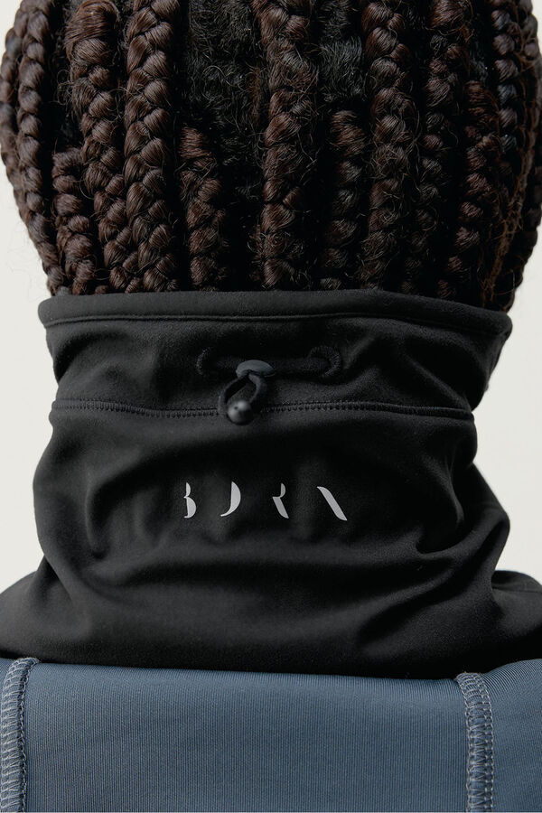 Born Living Yoga Thermo-Halsw&auml;rmer Nacken Black Schwarz