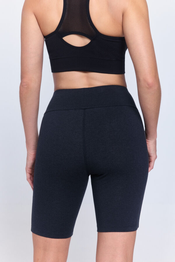 Only Play Radler-Leggings mit Paspelierung Schwarz