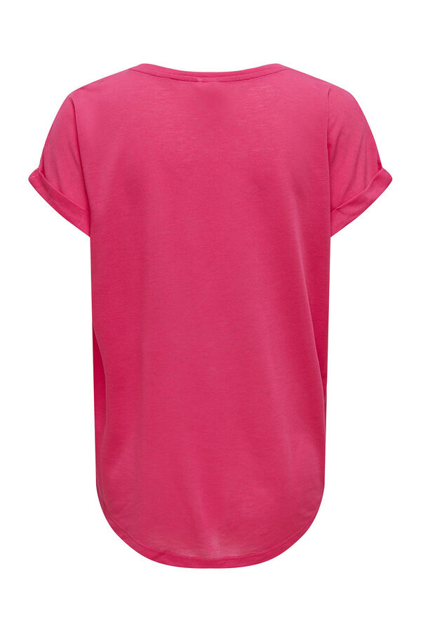 Womensecret Kurzarm-T-Shirt  Rosa