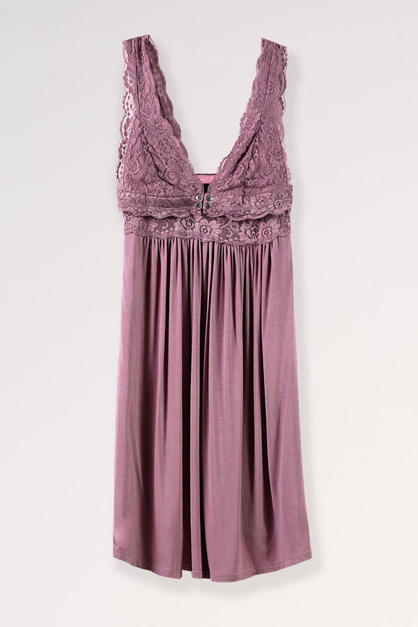 Womensecret Maternity cami nightgown with lace rose