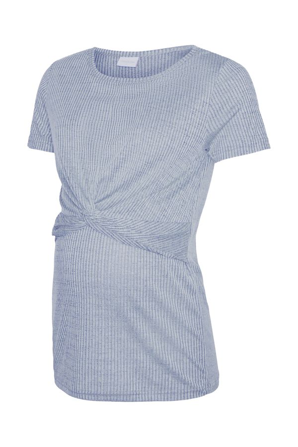 Mamalicious Breastfeeding T-shirt Maternity blue