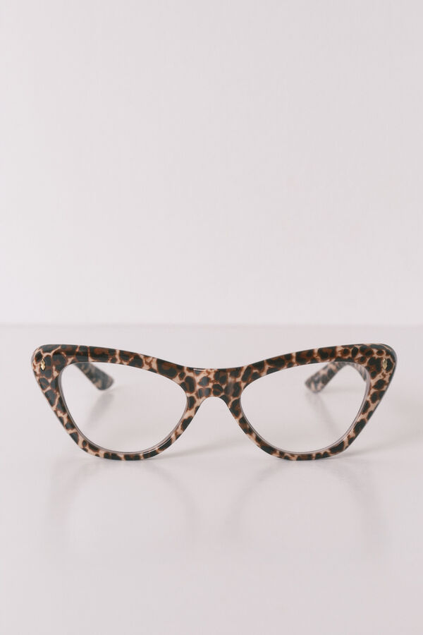 Women'secret Gafas transparentes animal print estampado