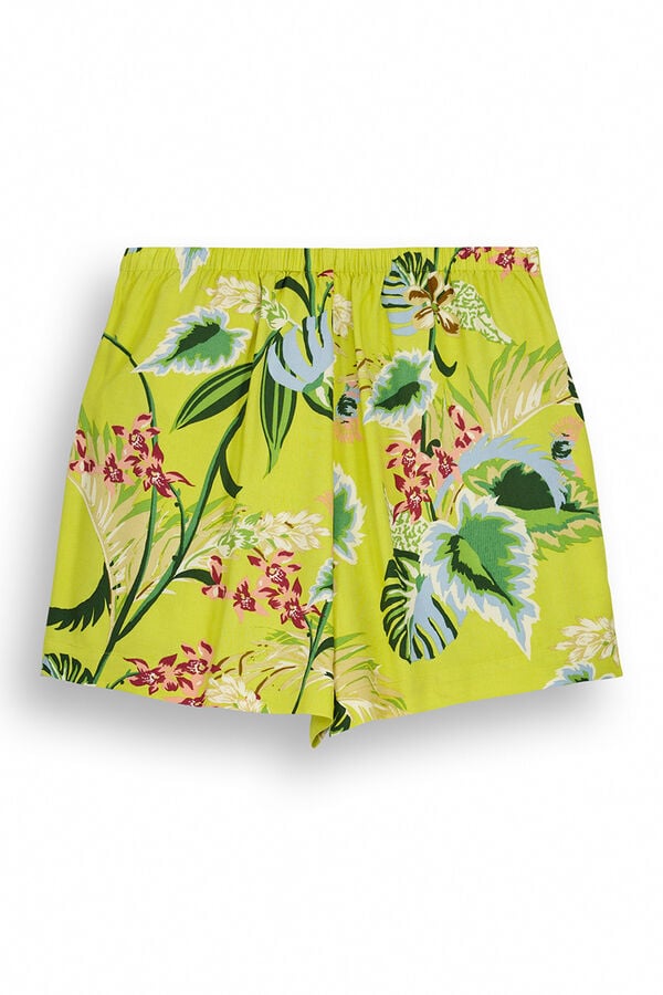 Womensecret Suknja pantalone sa cvetnim dezenom Print